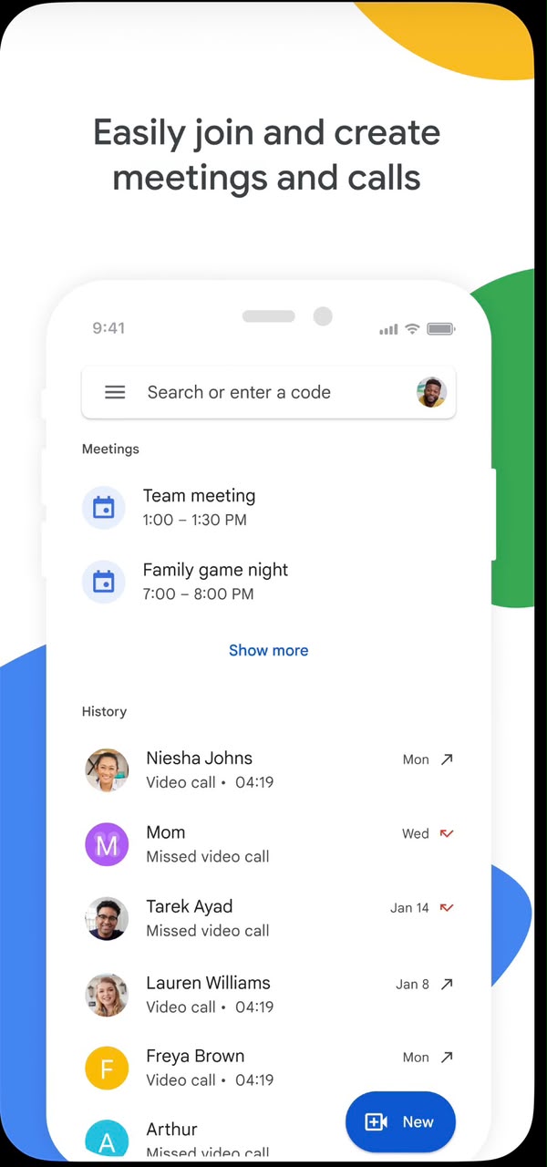 Google Meet screenshot 2